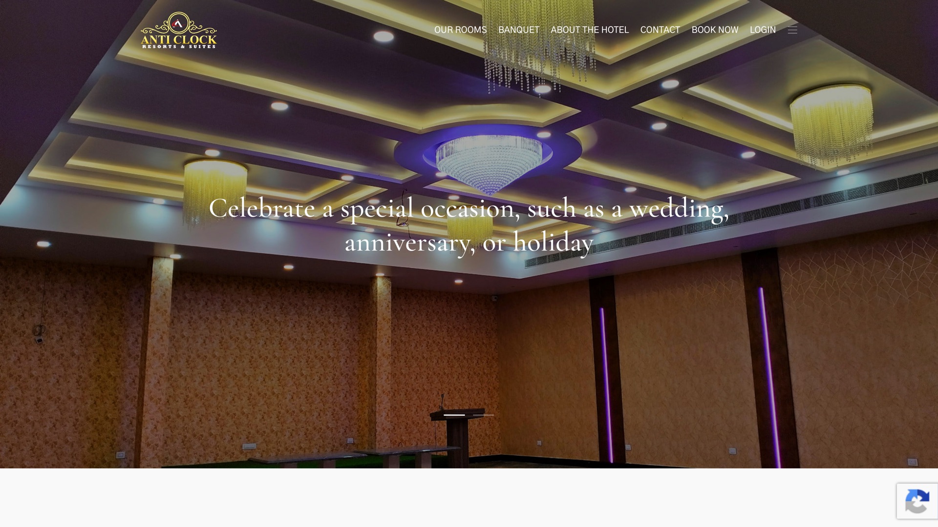 Anticlock Suites & Resorts — live site