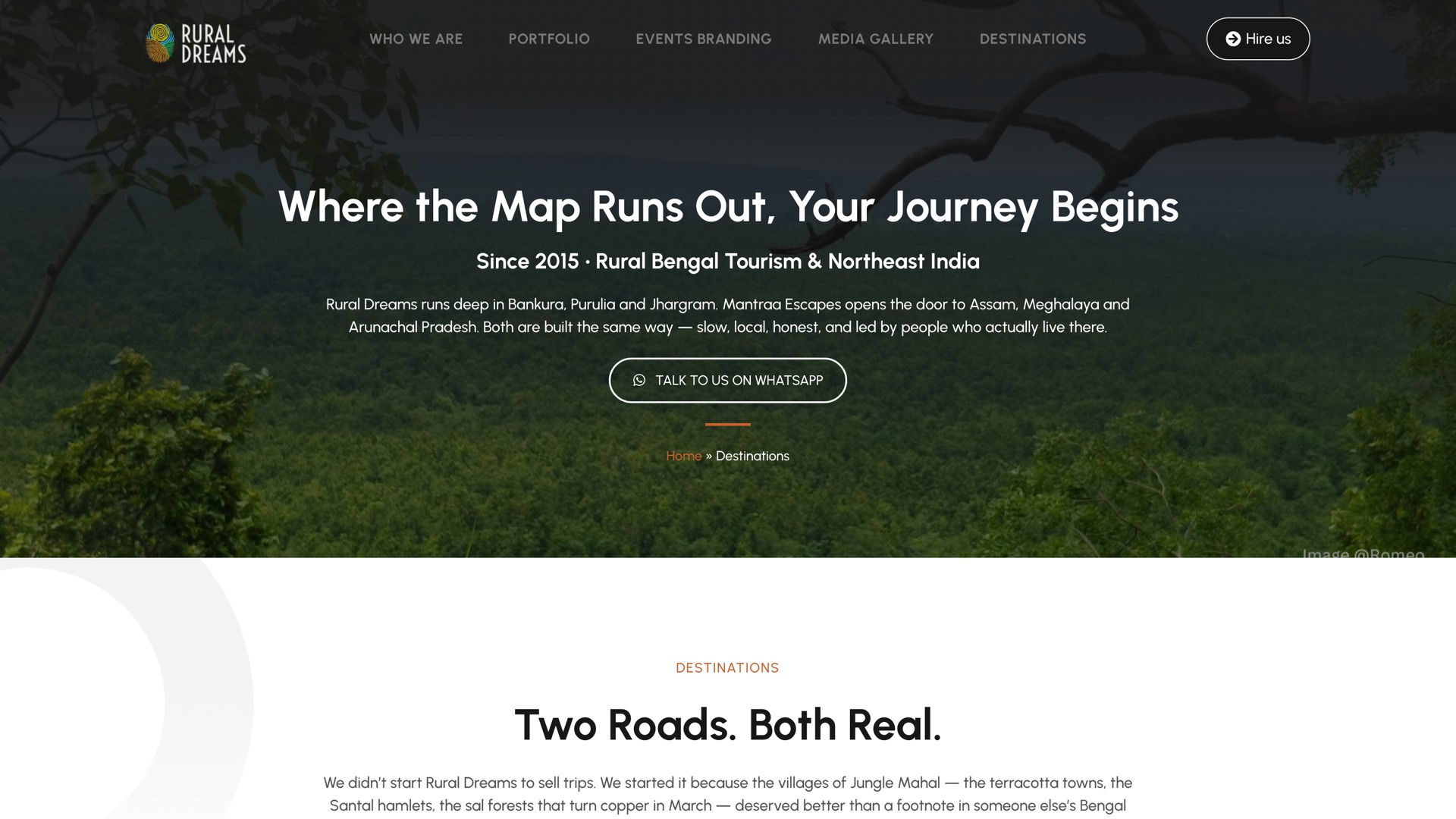 Rural Dreams — live site