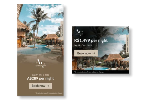 Seasonal Retargeting Ad Example